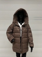 Kurtka zimowa lekka puchowa czekolada r. UNI !!!