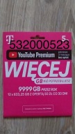 Złoty numer T-mobile prosty numer starter zestaw łatwy numer 532000523