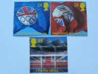 W. Brytania - Olimpiada Barcelona 1992 - Mi.1402-04 **