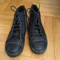 BOTKI,SNEAKERSY SKÓRA CLARKS CHŁOP 34 STARWARS CZARNE