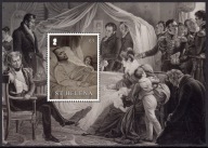 Wyspa Świętej Heleny 2021 Znaczki Blok 70 ** cesarz Napoleon Bonaparte