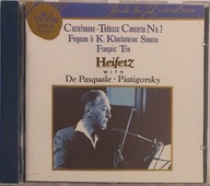 Heifetz Castelnuovo Tedesco Ferguson K. Khachaturian Gold Seal EX CD Irl