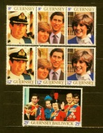 Guernsey** Ślub Karola i księżnej Diany Mi 225-31