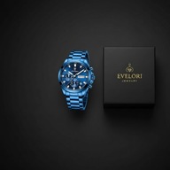 Luksusowy zegarek męski POEDAGAR Purple