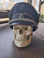 Zestaw czaszka+ czapka SS stara replika z oryginalnym sznurem i guzikami