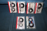 KASETY MAGNETOFONOWE LEVIS 6 szt