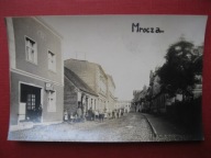 Mrocza k/ Nakło firma Mistrz Szewski na 1-szym planie z przed 1939