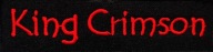 Naszywka haftowana King Crimson
