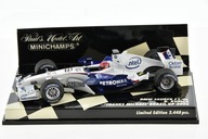 F1 BMW Sauber F1.06 Robert Kubica Thanks Michael Brazil GP 2006 1/43
