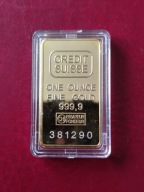 Złota Sztabka Credit Suisse