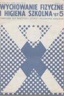 Wychowanie fizyczne i higiena szkolna 5/87