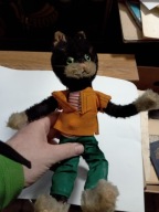 Stara Zabawka PRL Pluszak Kotek Kot Retro