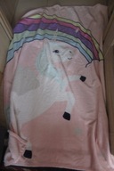 ŁADNY KOC DLA KRÓLEWNY KOZIOROŻEC 168X 120