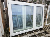 OKNA Plastikowe PCV Dwuskrzydłowe 187x135cm 2 sztuki okno białe