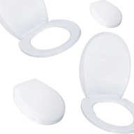 DESKA SEDESOWA WOLNOOPADAJĄCA UNIWERSALNA ANTYBAKTERYJNA MOCNA ŁATWY MONTAŻ