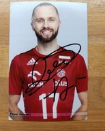 Paweł Zatorski oryginalny autograf reprezentacja Polski w siatkówce Polska