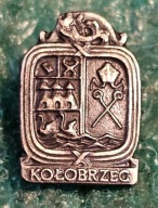 ODZNAKA HERB KOŁOBRZEG - HERALDYKA TURYSTYKA