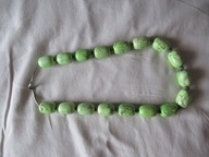 NASZYJNIK HOWLIT ZIELONY WALEC