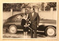 Auto WARSZAWA - CIEKAWE, STARE, MAŁE ZDJĘCIE, WYMIARY 90 mm x 61 mm