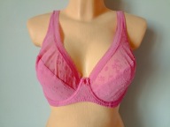 Śliczna markowa bielizna C & A Lingerie EUR 90B landrynkowy róż