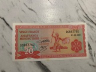 Burundi - 20 franków - 2001 - UNC