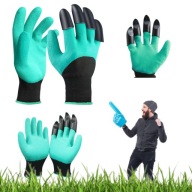 RĘKAWICE RĘKAWICZKI ROBOCZE OGRODOWE Z PAZURKAMI MOCNE WIELOFUNKCYJNE