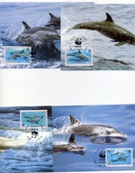 A45142)WWF-Maximum Karty Ssaki: Niue 822 - 825