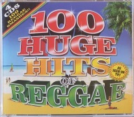 100 Huge Hits Of Reggae VG+++ 4 CD Irl