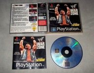 WWF WAR ZONE WARZONE PSX PS1 WRESTLING DLA 4 GRACZY 3 X ANG PLAYSTATION WWE