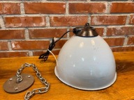 Lampa wisząca, przemysłowa, industrialna, antyk