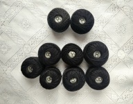 KORDONEK DO HAFTOWANIA I ROBÓTEK SZYDEŁKOWYCH KOLOR CZARNY