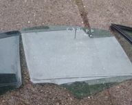 SZYBA BOCZNA PRAWA PRZÓD PRZEDNIA CITROEN C3 2 II 09-16