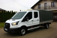 Ford TRANSIT BRYGADOWKA 2.0 TDCI 130KM 7 OSOB PAKA PLANDEKA OSWIETLENIE RO