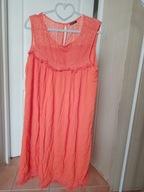 sukienka midi laura torelli l oversize pomarańcz