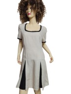 Malisse SUKIENKA LNIANA z zakładkami 38/40