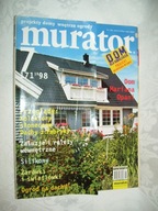 Murator 7/98 - projekty domy wnętrza ogrody