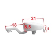 LG Przycisk włączania pralki, średnica 21 mm.