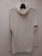 Label of graded goods DAMSKI SWETER R.M/40 SWETR GOLF WARKOCZE BIAŁY