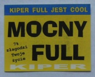 ETYKIETA PIWO KIPER MOCNY FULL JEST COOL BROWAR SULIMAR PIOTRKÓW