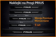 5 SZT - Naklejki ochronne na progi drzwi Bagażnik Toyota PRIUS PREMIUM