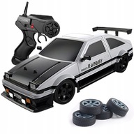 AUTO SAMOCHÓD RC DRIFT 4X4 1:16 LED DYM WYMIENNE OPONY PILOT 2.4 GHZ PILOT