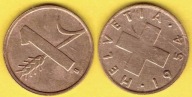 SZWAJCARIA 1 Rappen 1954 r.