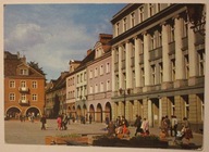 GLIWICE. Wschodnia pierzeja Rynku Starego Miasta - kamieniczki