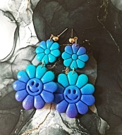 kolczyki z gliny polimerowej Nr 34b