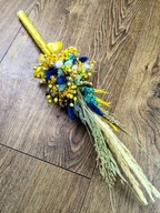 Palma Wielkanocna Ręcznie Robiona PREMIUM Kolorowa Tradycyjna 56 cm