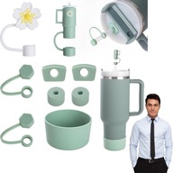 ZESTAW AKCESORIÓW DO KUBKA: POKRYWKI, KORKI, OSŁONA, PODSTAWA