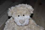 pluszak maskotka uroczy kudłaty miś słodziak 35 cm