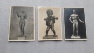 3 x Stare Pocztowki niemieckie RZEZBA