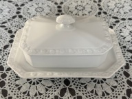 Maselniczka Rosenthal biała porcelana Maria