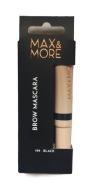 Tusz do brwi Max & More 7 ml |- black